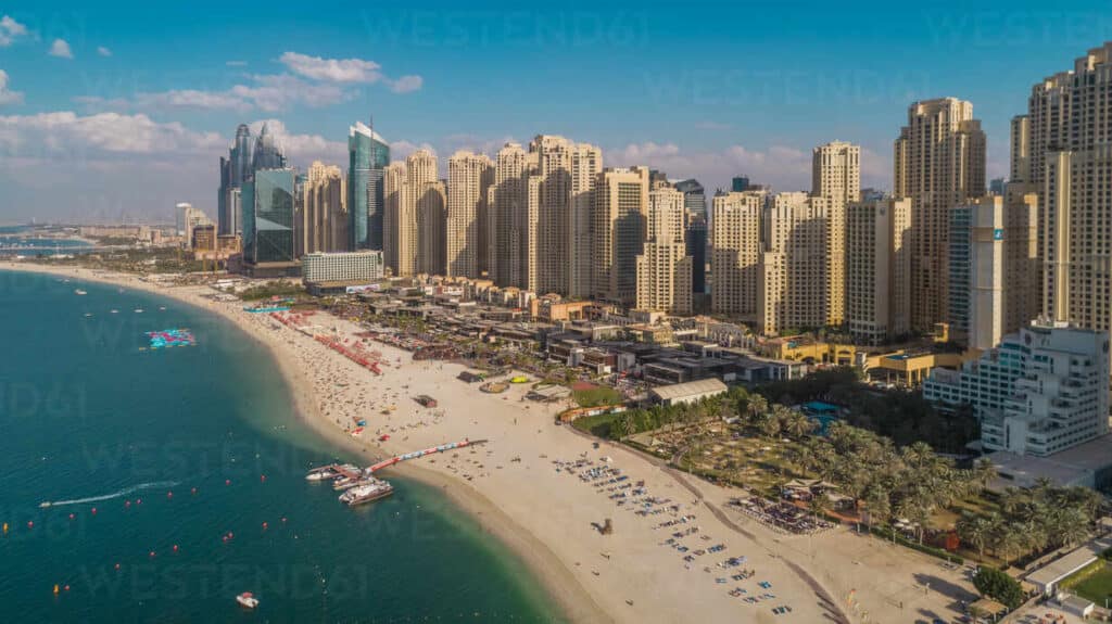 Marina Beach Dubai | Al Jarf Tours
